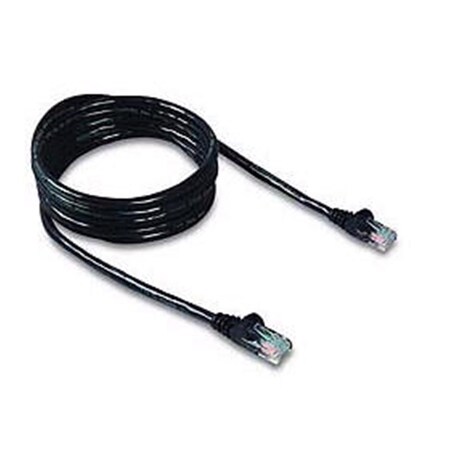 Belkin CAT6 patch cable RJ45M/RJ45M 25ft black A3L980B25-BLK-S